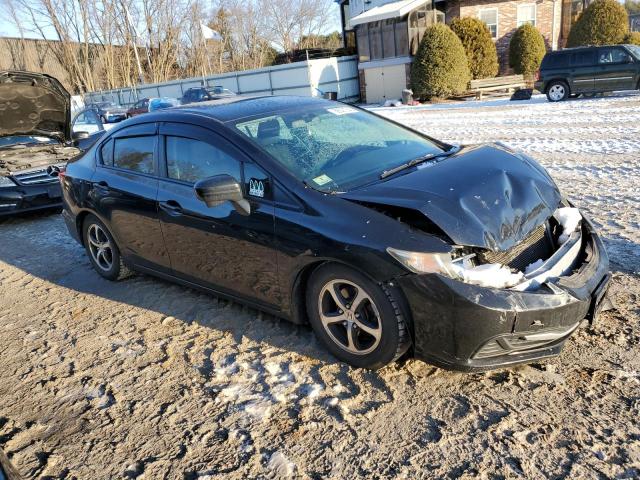 Седани HONDA CIVIC 2015 Чорний