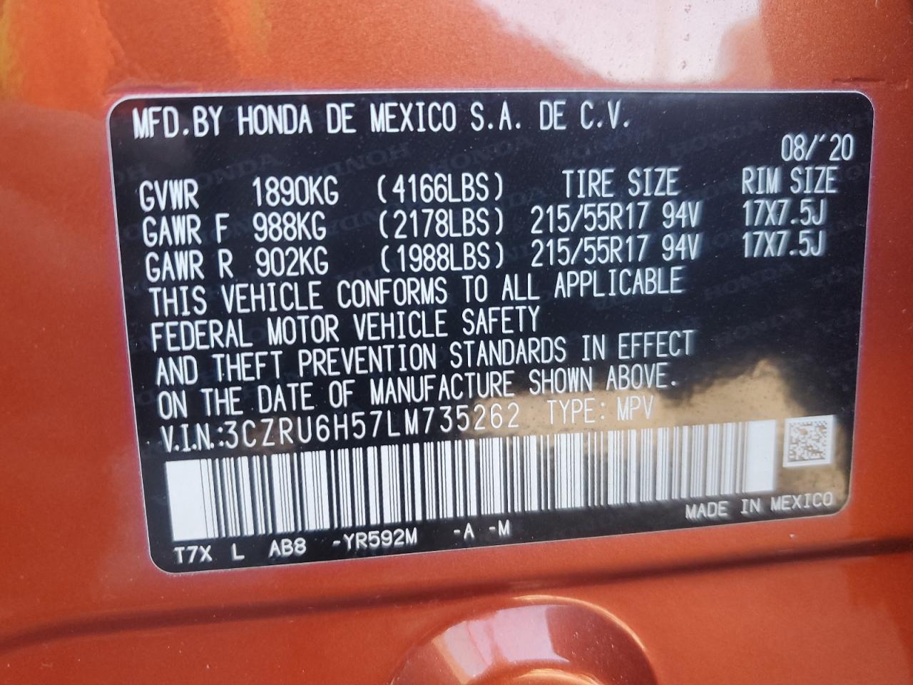 2020 Honda HR-V - Image 14