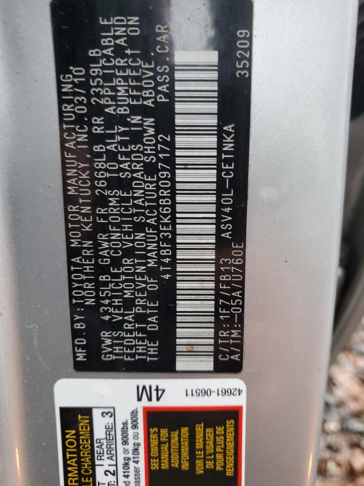 2011 Toyota Camry - Image 12