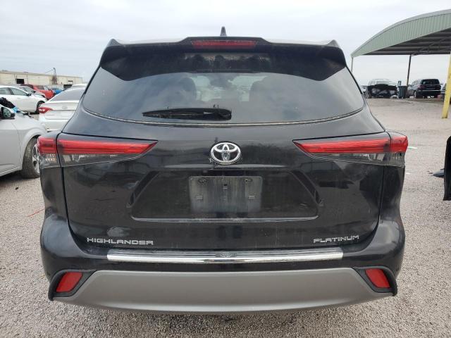  TOYOTA HIGHLANDER 2022 Чорний