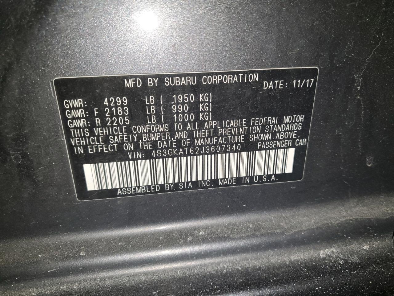 2018 Subaru Impreza - Image 12