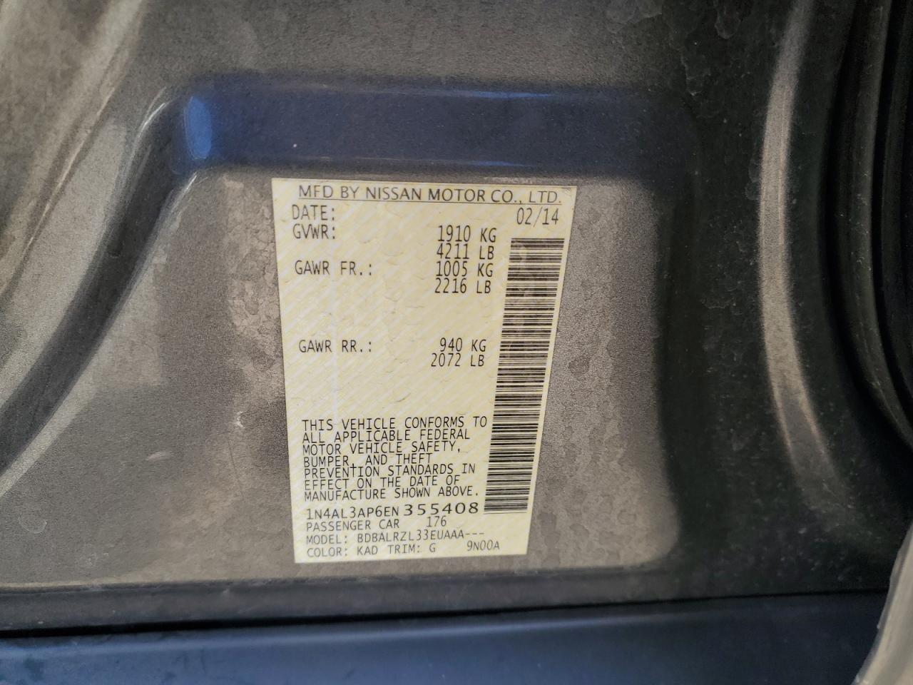 2014 Nissan Altima - Image 12