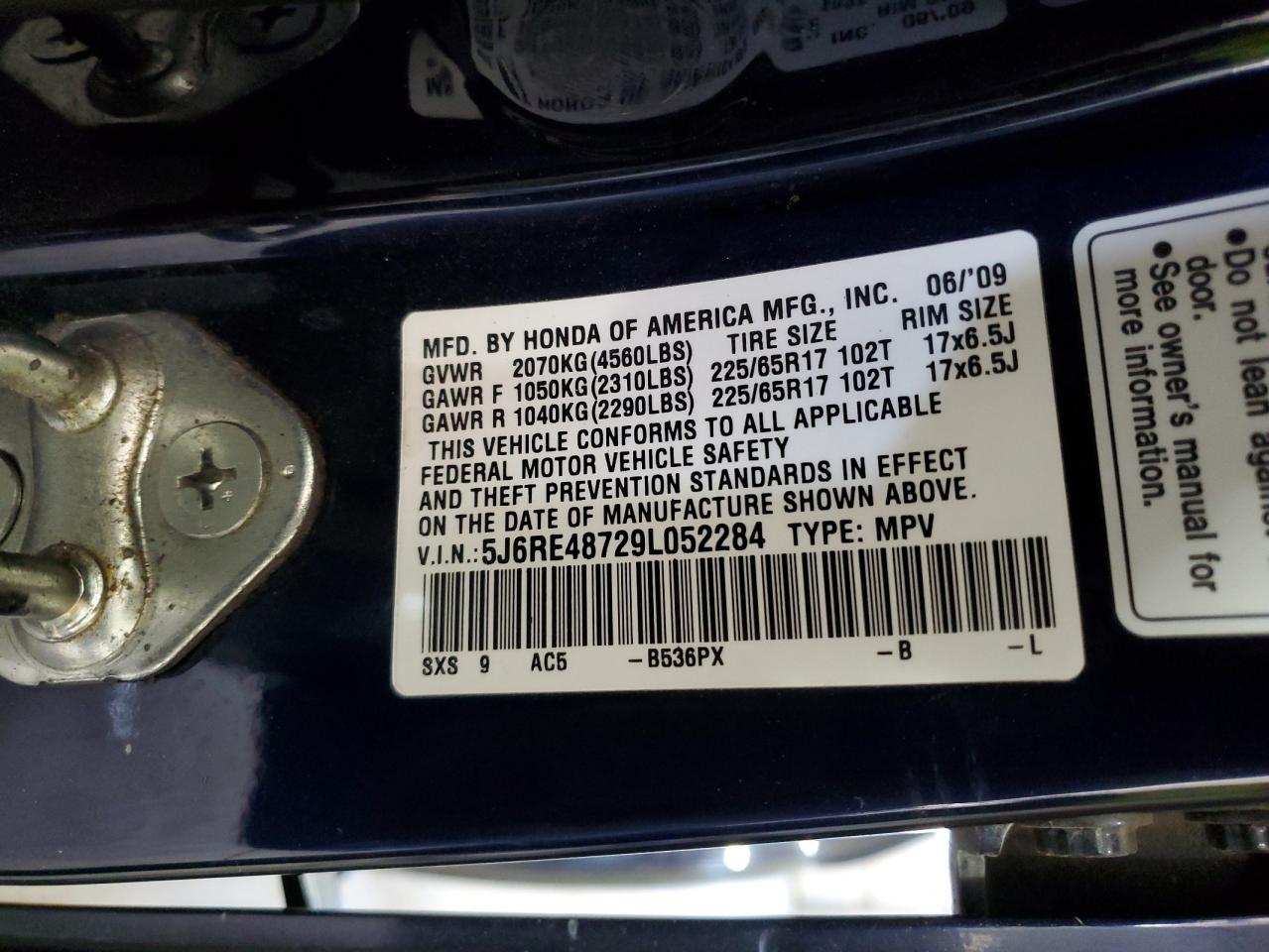 2009 Honda CR-V - Image 14