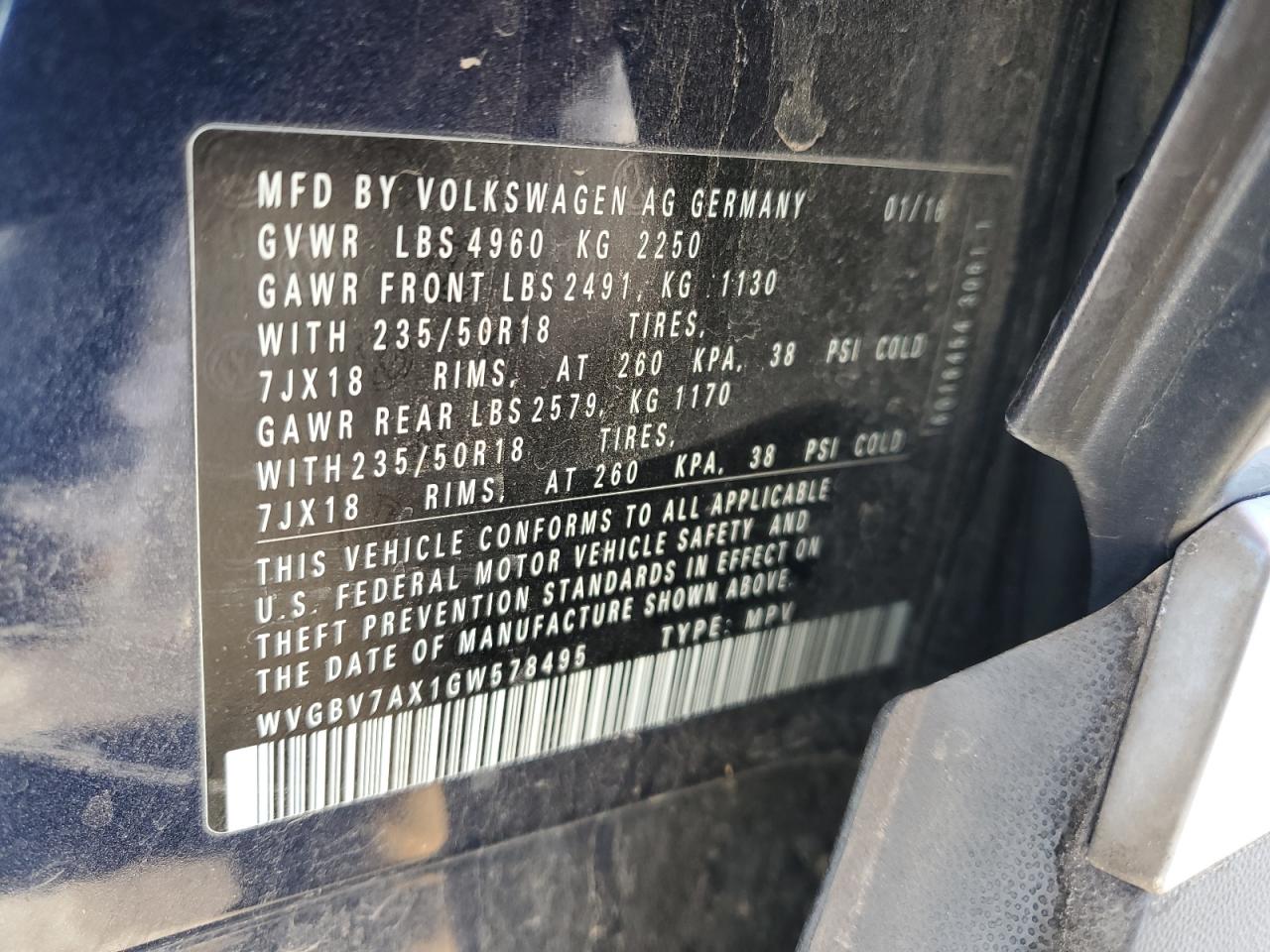 2016 Volkswagen Tiguan - Image 13