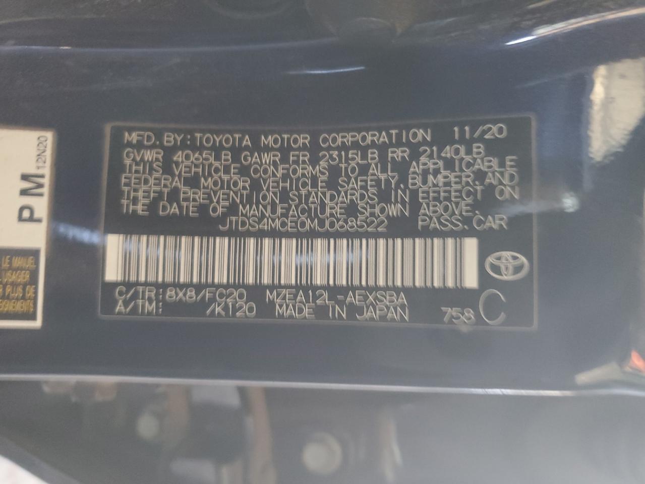 2021 Toyota Corolla - Image 12