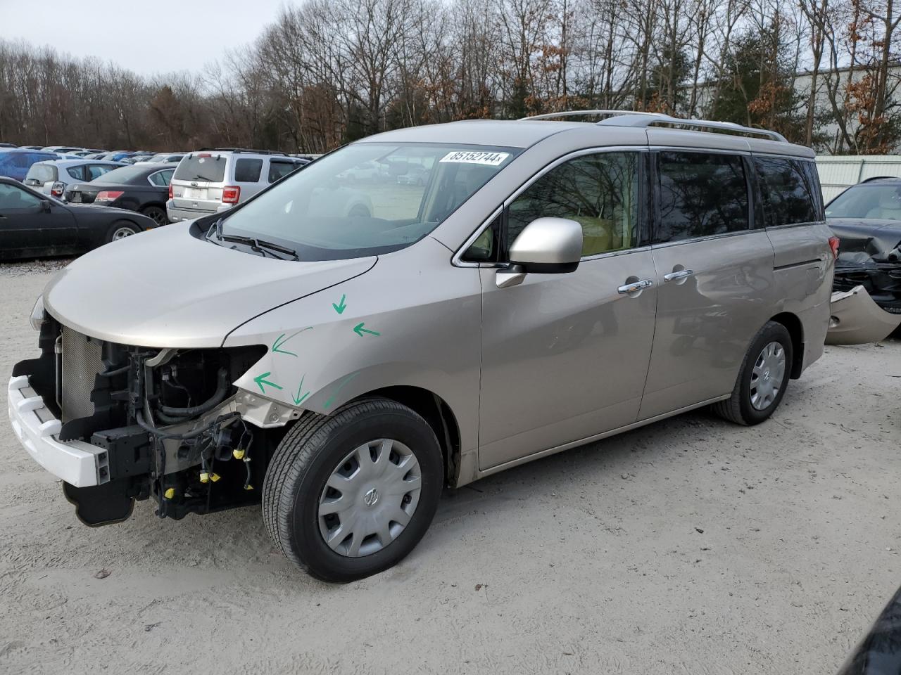 2012 Nissan Quest S for Sale in North Billerica, MA - Front End