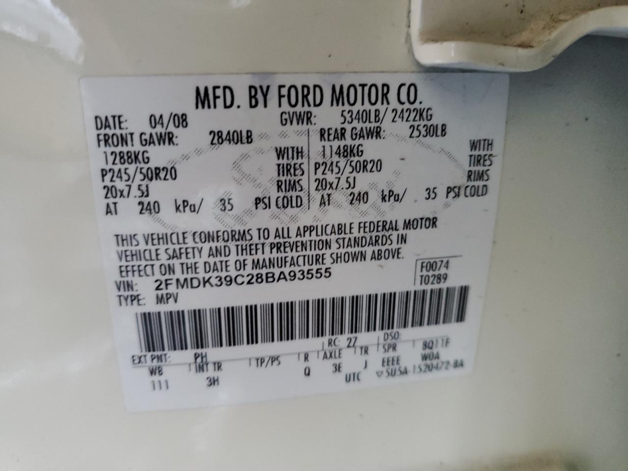 2008 Ford Edge - Image 15