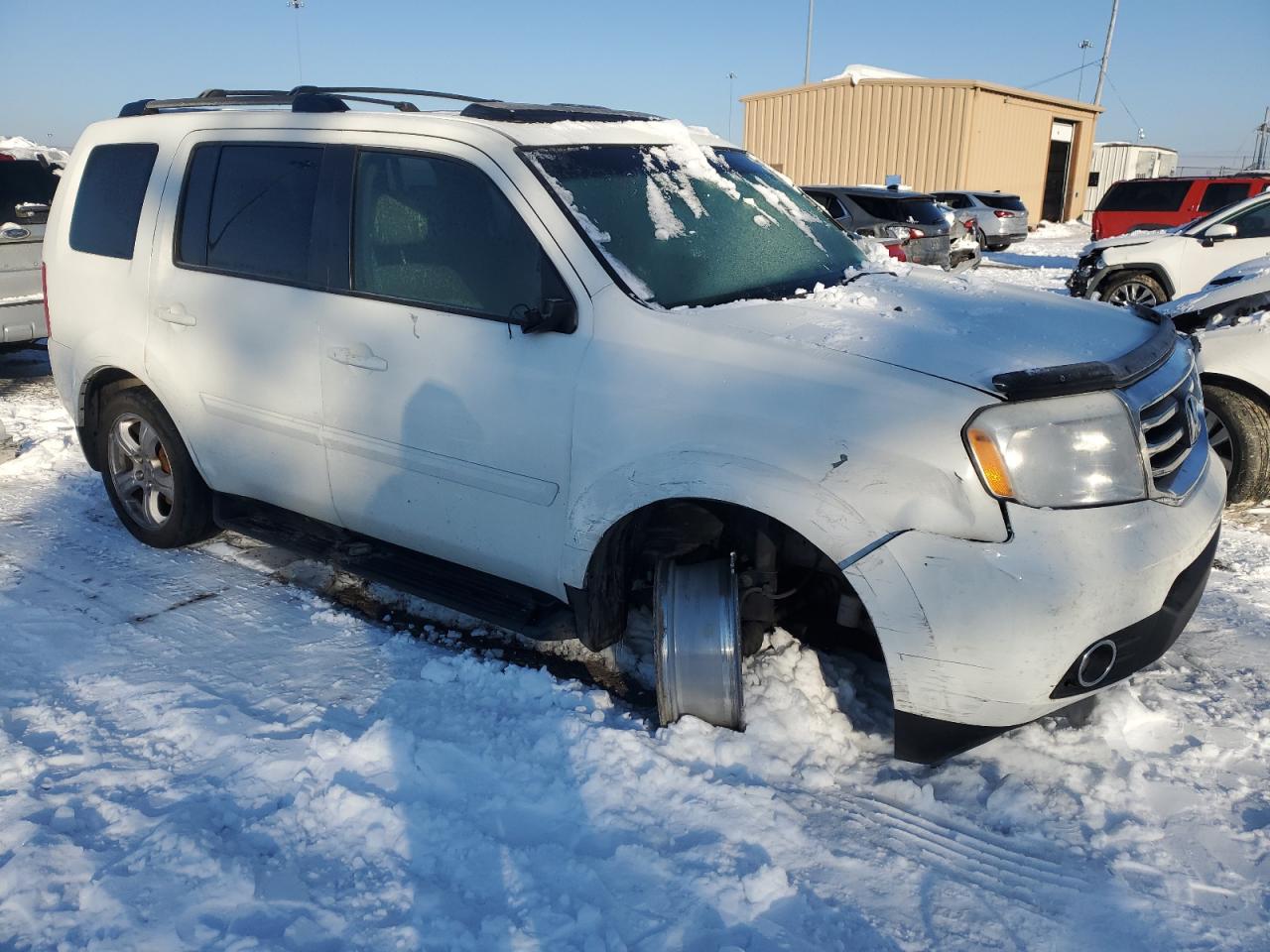 VIN 5FNYF4H74EB024806 2014 HONDA PILOT no.4