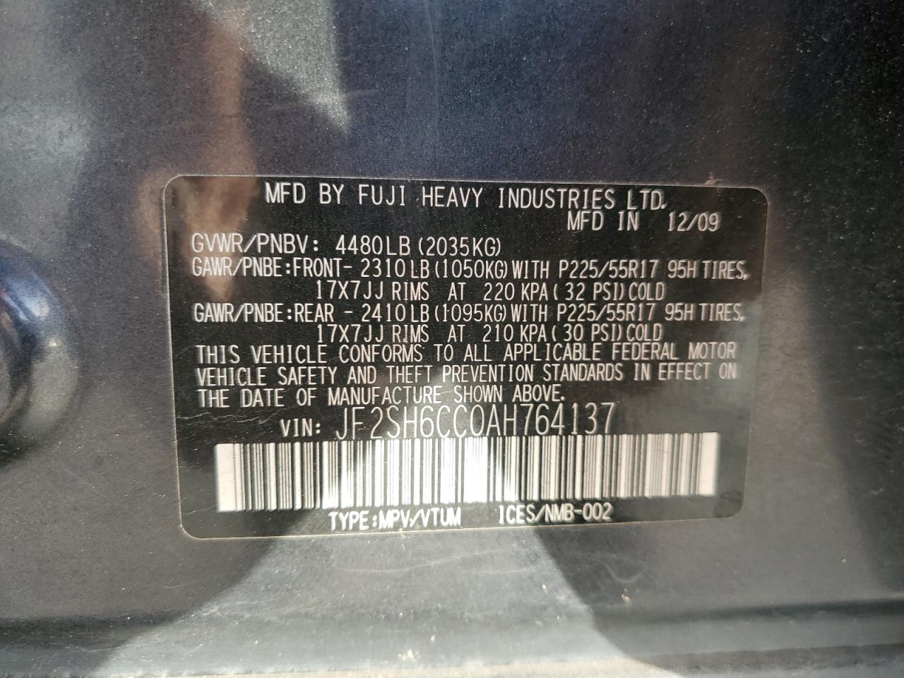 2010 Subaru Forester - Image 16