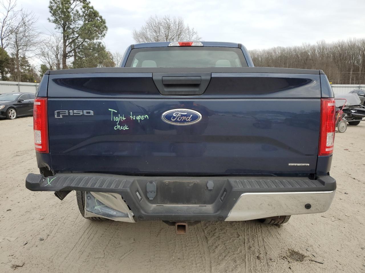 2015 Ford F150 Supercrew VIN: 1FTEW1E81FFC20021 Lot: 85191944