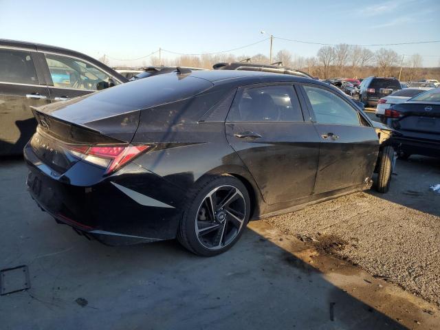  HYUNDAI ELANTRA 2021 Чорний