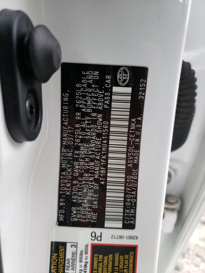 2017 Toyota Camry - Image 14