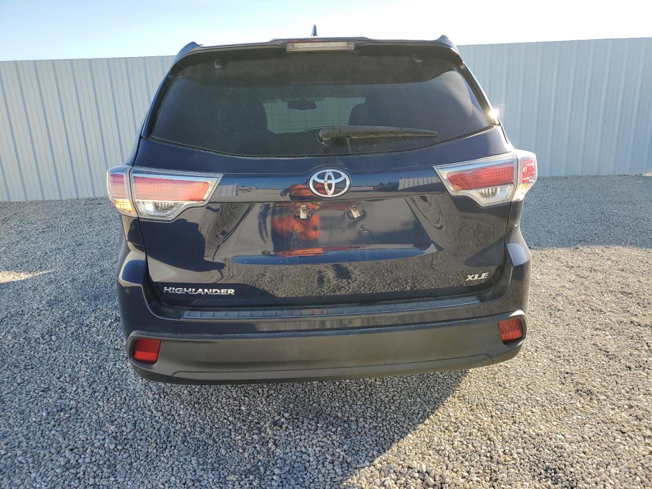 VIN 5TDKKRFH4GS174276 2016 TOYOTA HIGHLANDER no.6