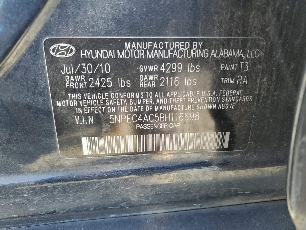 2011 Hyundai Sonata - Image 14