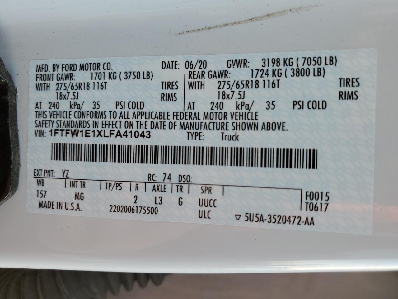 2020 Ford F-150 - Image 12