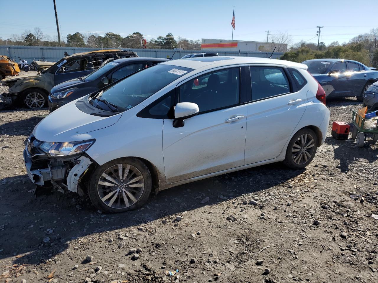 2015 Honda Fit Ex للبيع في Montgomery، AL - Front End