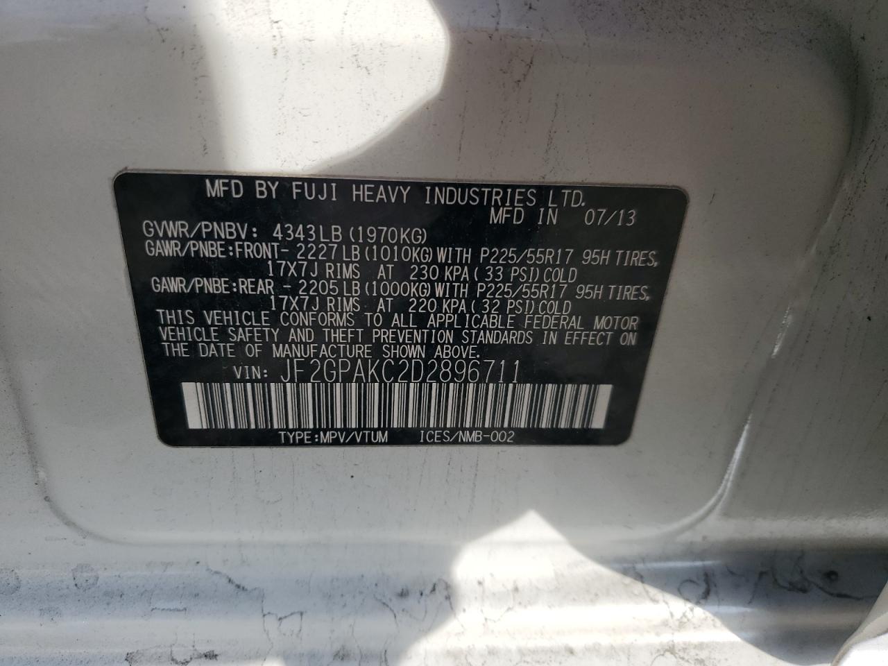 2013 Subaru XV - Image 13