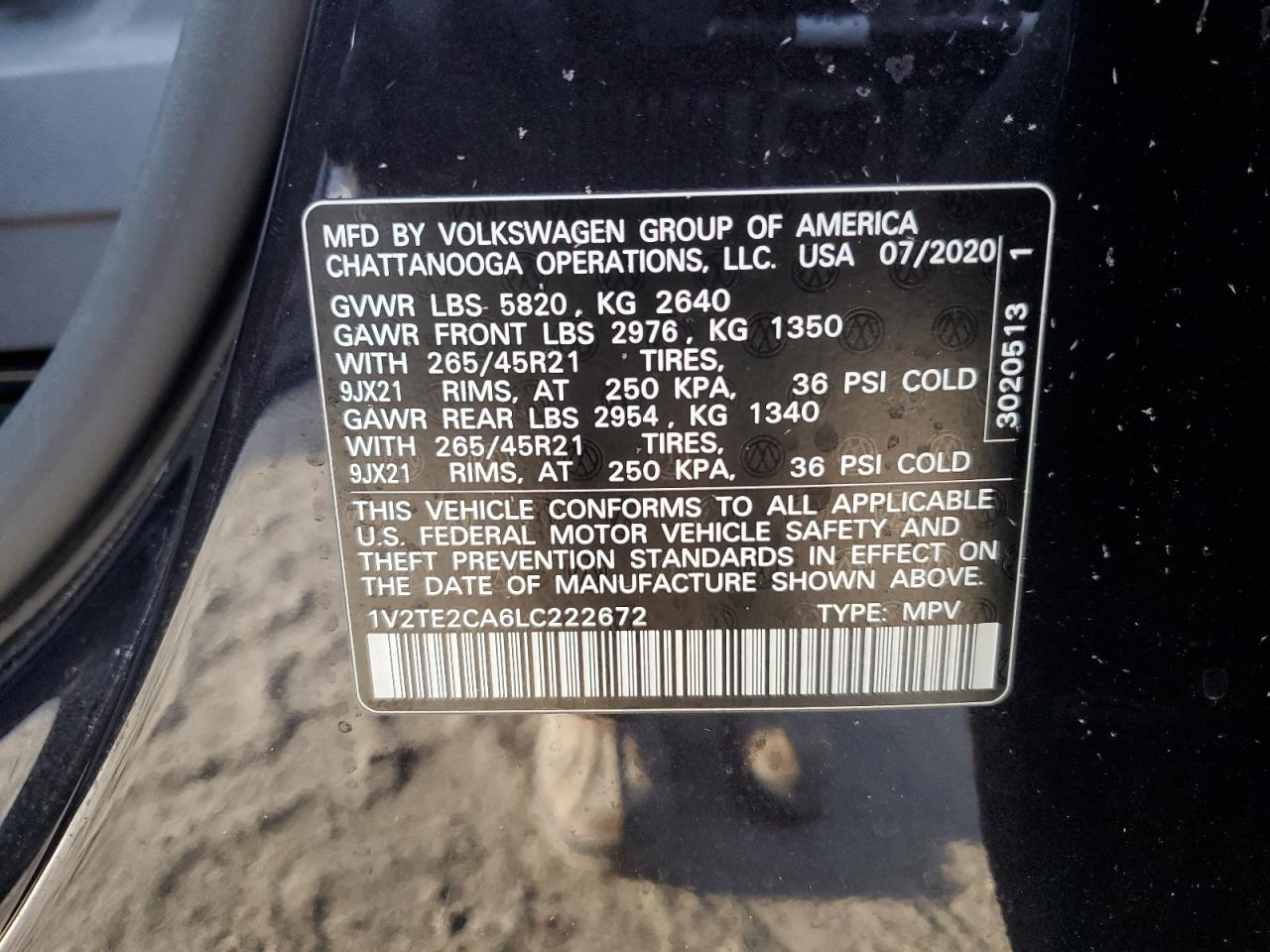 2020 Volkswagen Atlas - Image 14