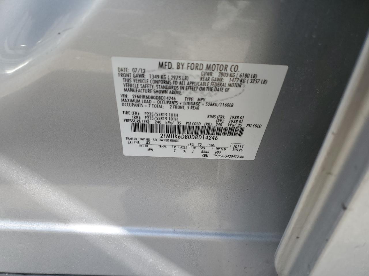 2013 Ford Flex - Image 12