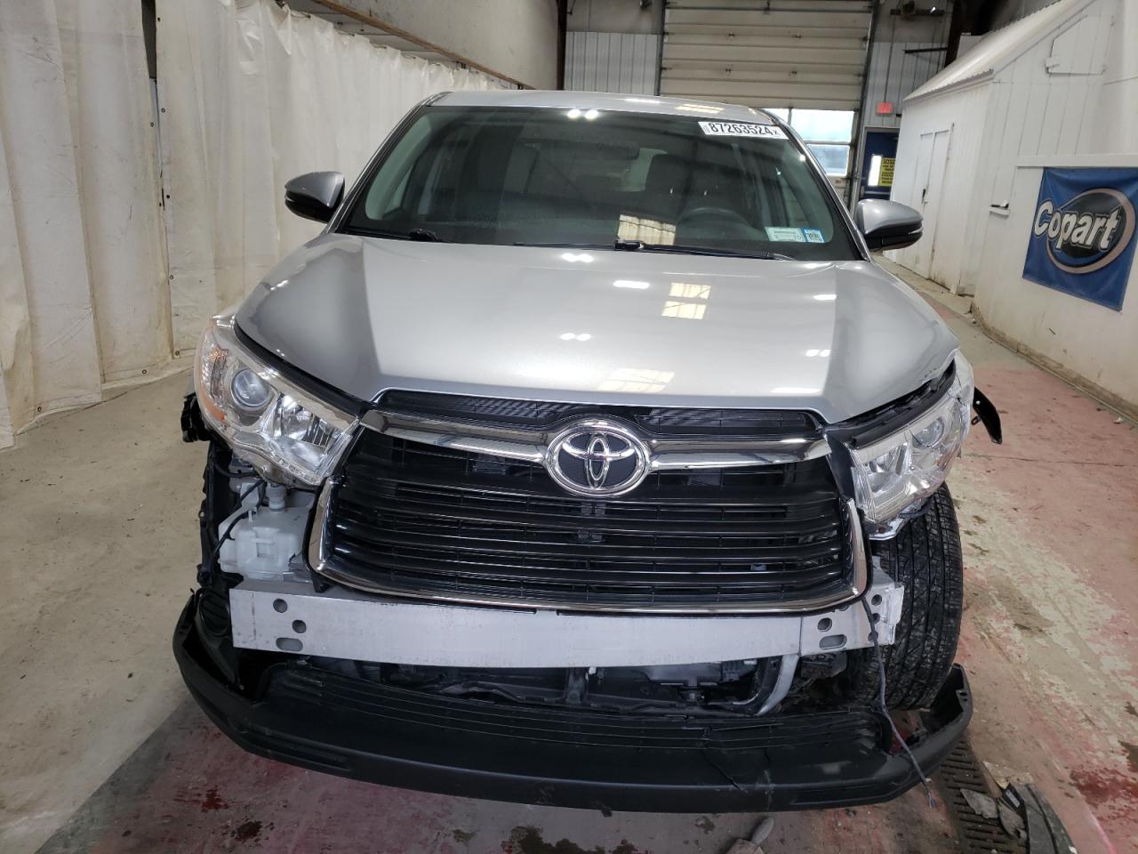 VIN 5TDBKRFH8ES026726 2014 TOYOTA HIGHLANDER no.5