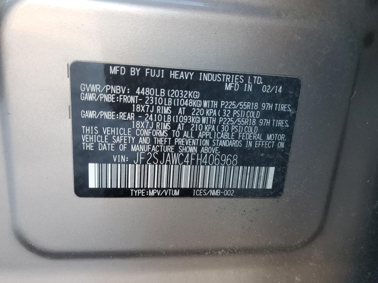 2015 Subaru Forester - Image 15