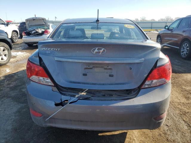  HYUNDAI ACCENT 2014 Серебристый