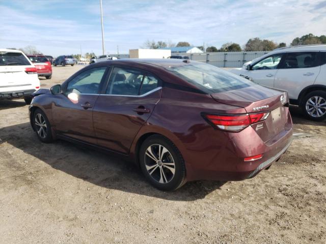  NISSAN SENTRA 2020 Бургунди