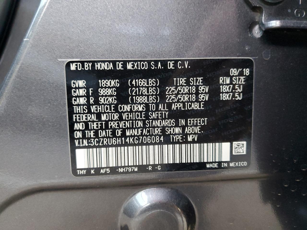 2019 Honda HR-V - Image 14