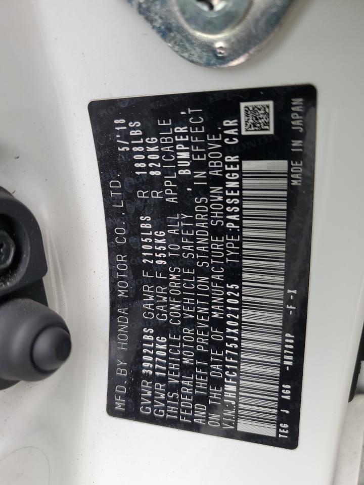 JHMFC1F75JX021025 2018 HONDA CIVIC - Image 14