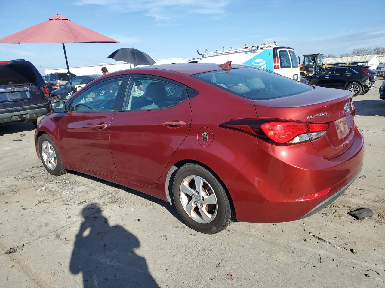 VIN 5NPDH4AE1EH540947 2014 HYUNDAI ELANTRA no.2