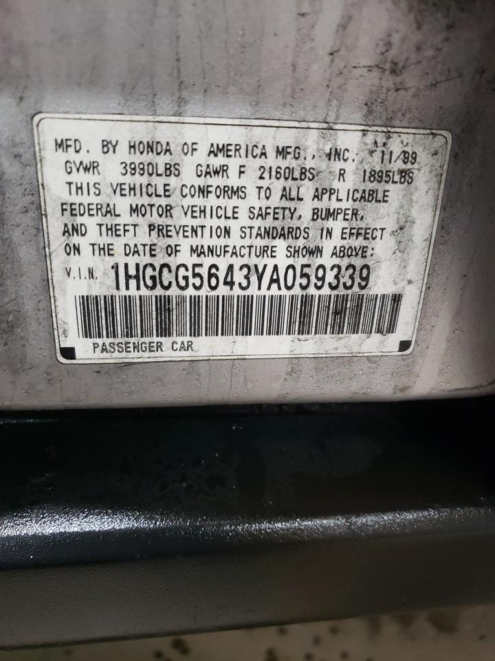 2000 Honda Accord - Image 12
