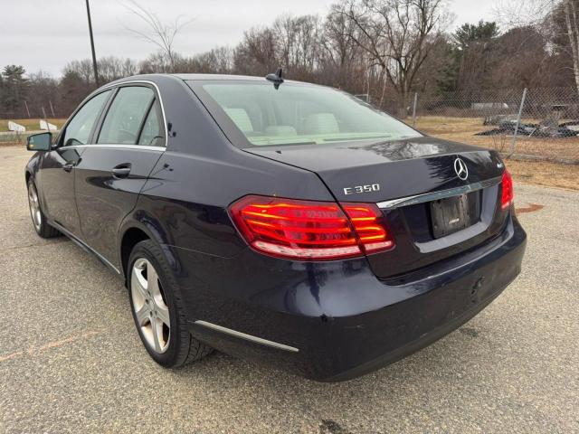 Sedans MERCEDES-BENZ E-CLASS 2016 Czarny