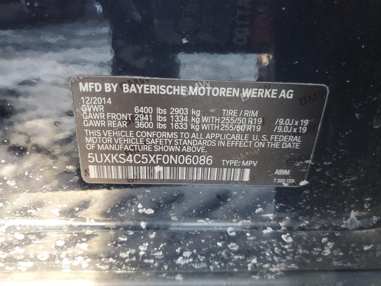 2015 BMW X5 - Image 14