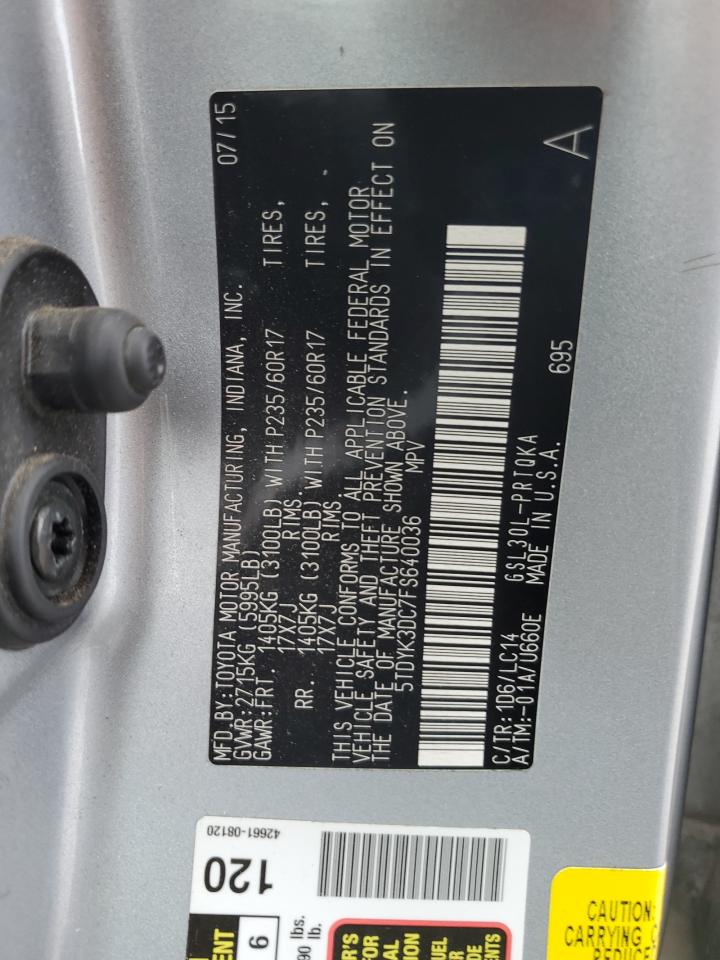2015 Toyota Sienna - Image 13
