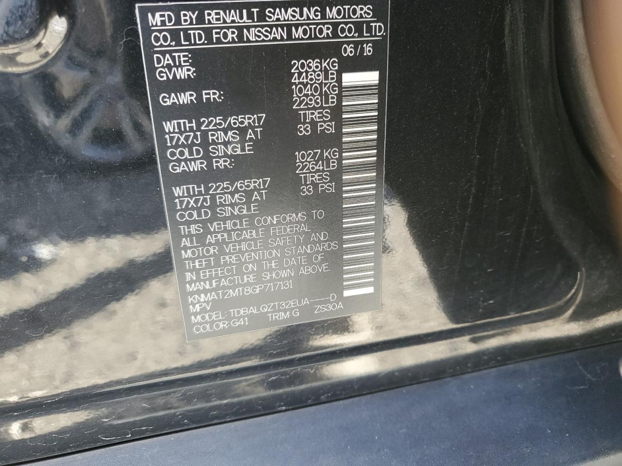 2016 Nissan Rogue - Image 14