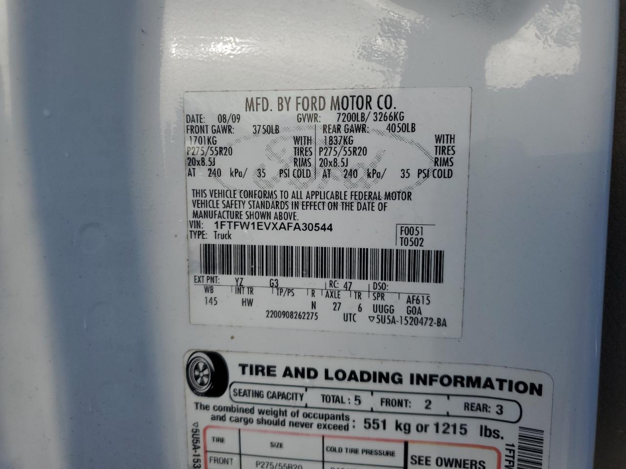 2010 Ford F-150 - Image 12