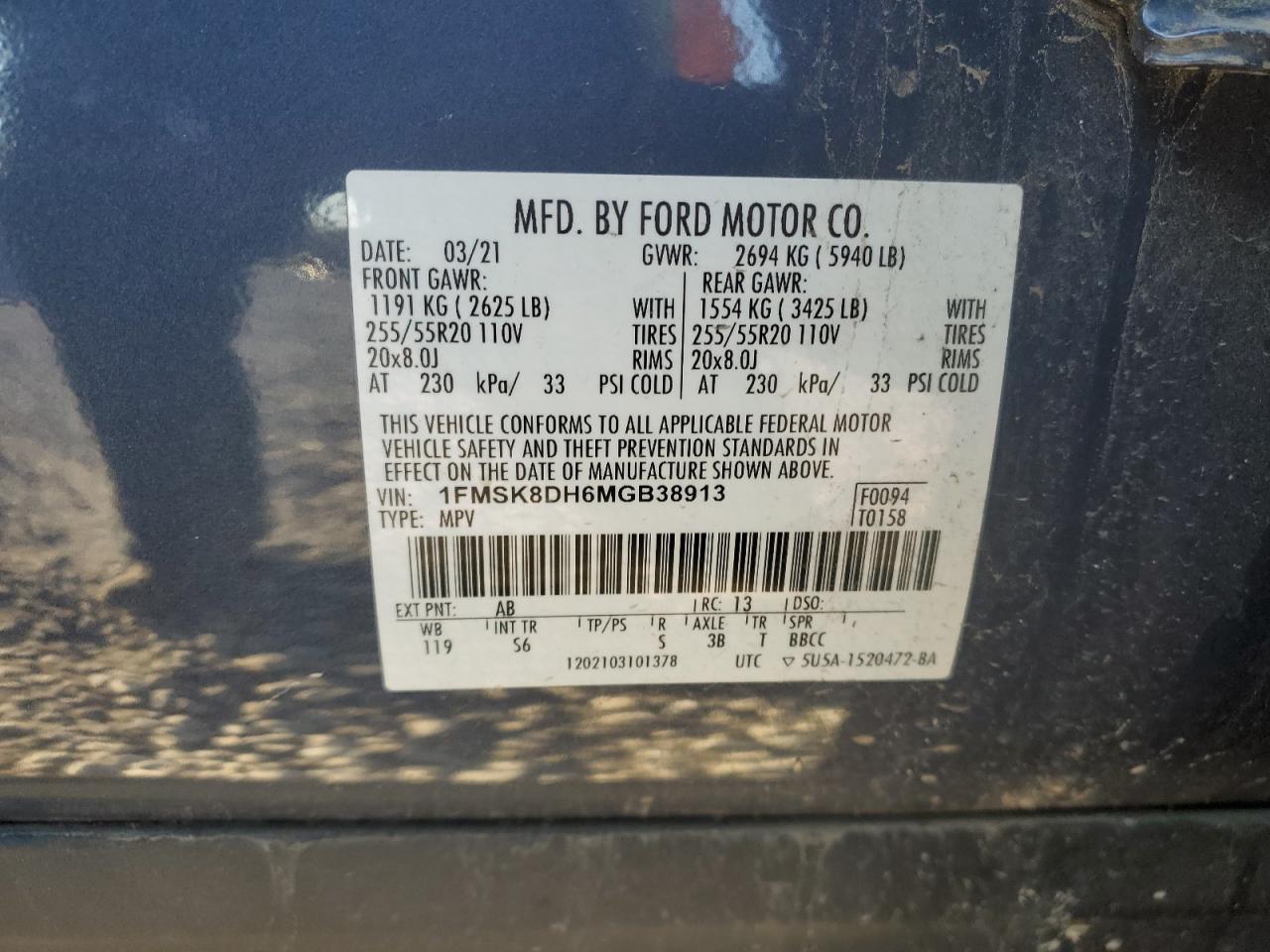 2021 Ford Explorer - Image 13