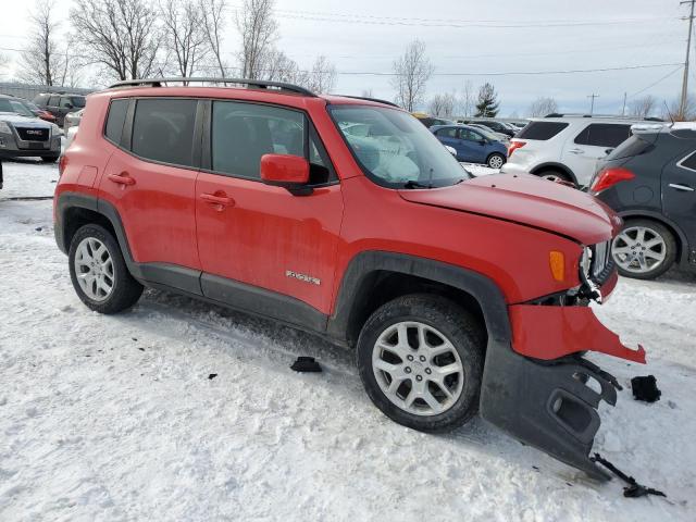  JEEP RENEGADE 2017 Червоний