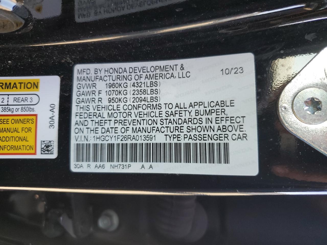 2024 Honda Accord - Image 13