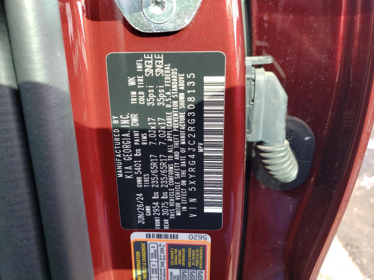 2024 Kia Sorento - Image 12