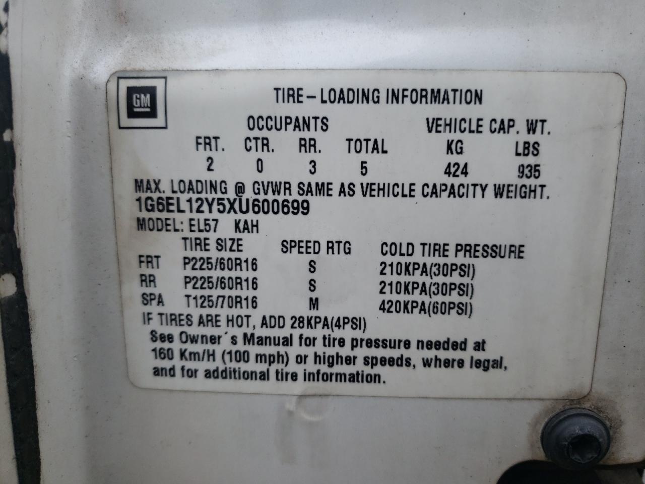1999 Cadillac Eldorado - Image 12