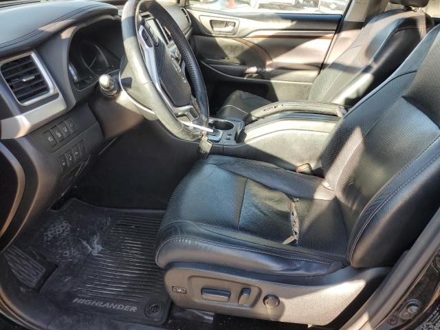Parquets TOYOTA HIGHLANDER 2016 Czarny