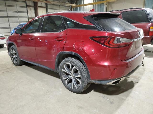 LEXUS RX350 2017 Czerwony