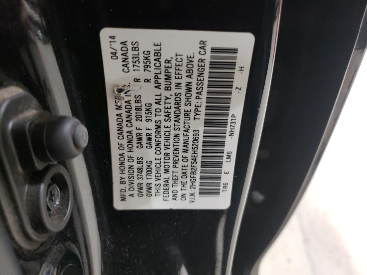 2014 Honda Civic - Image 12