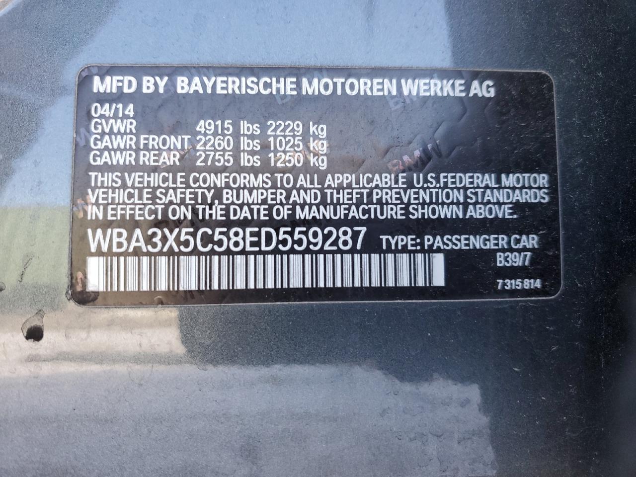 2014 BMW 3er - Image 12