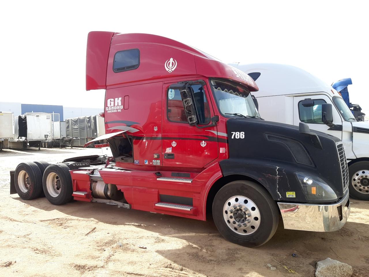 2015 Volvo Vn Vnl for Sale in Colton, CA - Side