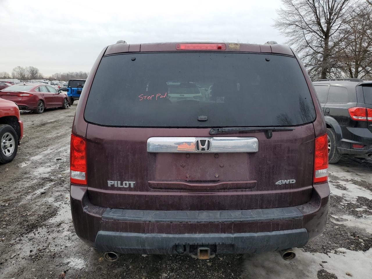 2009 Honda Pilot Exl VIN: 5FNYF48539B046607 Lot: 88776075