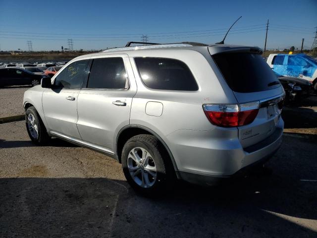  DODGE DURANGO 2012 Silver