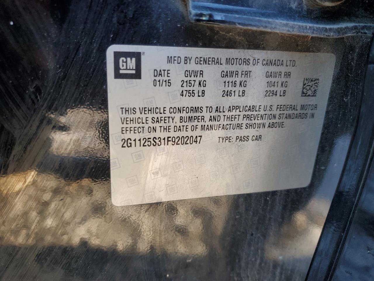 2015 Chevrolet Impala - Image 12