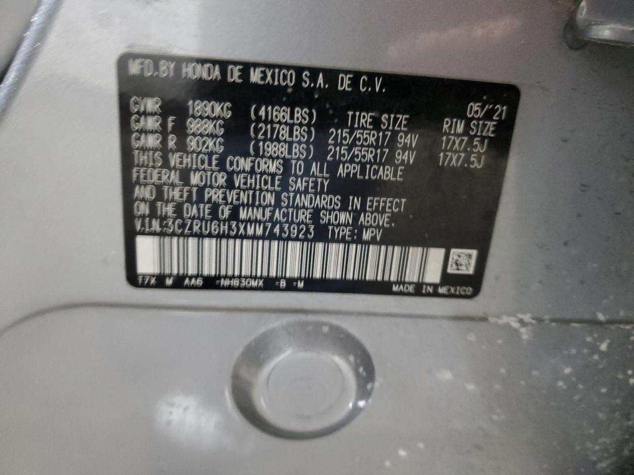 2021 Honda HR-V - Image 13